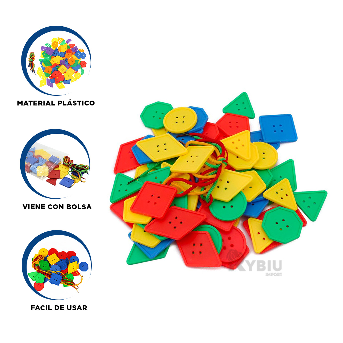 PIEZAS PARA ENTRETENER COLOR MULTICOLOR Y+GIFT STICKERS - 3