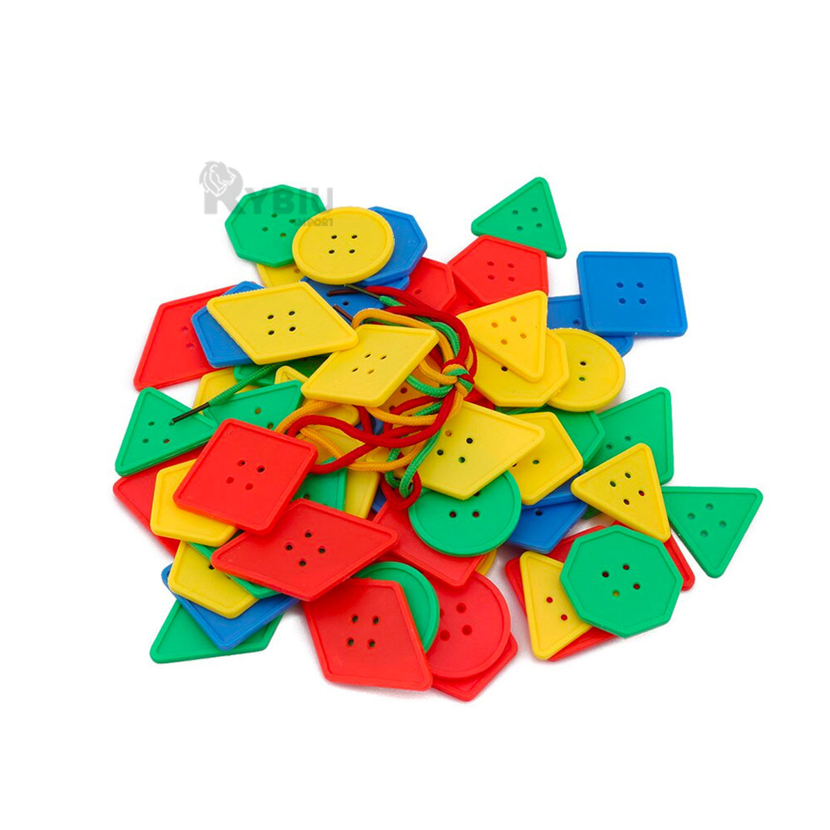 PIEZAS ARMABLES PARA JUGAR MULTICOLOR Y+ENVOLTORIO DE REGALO - 4