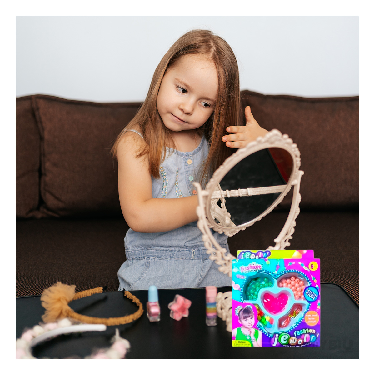 CAJA DE PULSERAS EN MULTICOLOR Y+REGALO LIGAS PARA PEINAR - 1
