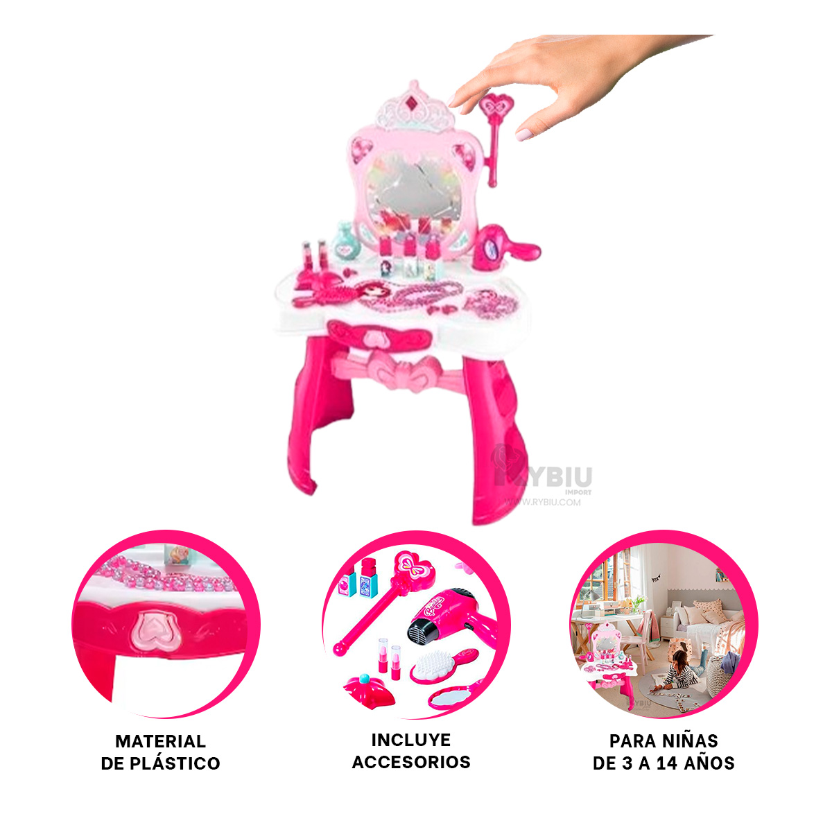 JUGUETE PARA DIVERSION CON AMIGAS EN ROSADO Y+GIFT STICKERS - 1
