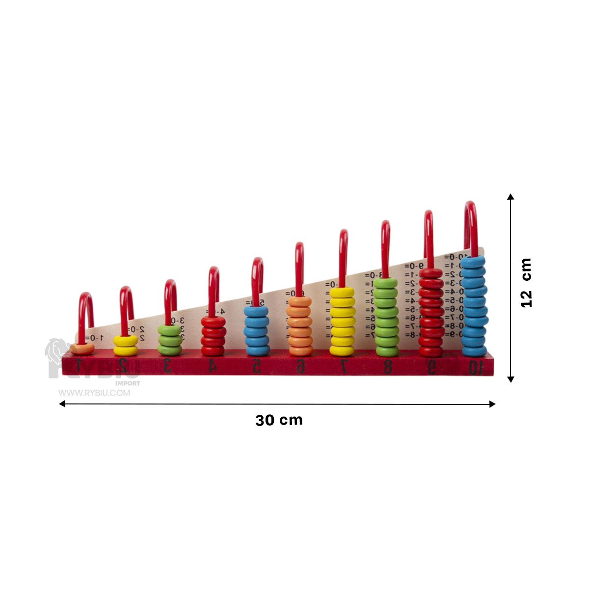 JUGUETE NUMERICO DE CALCULOS EN MULTICOLOR Y+GIFT STICKERS - 5