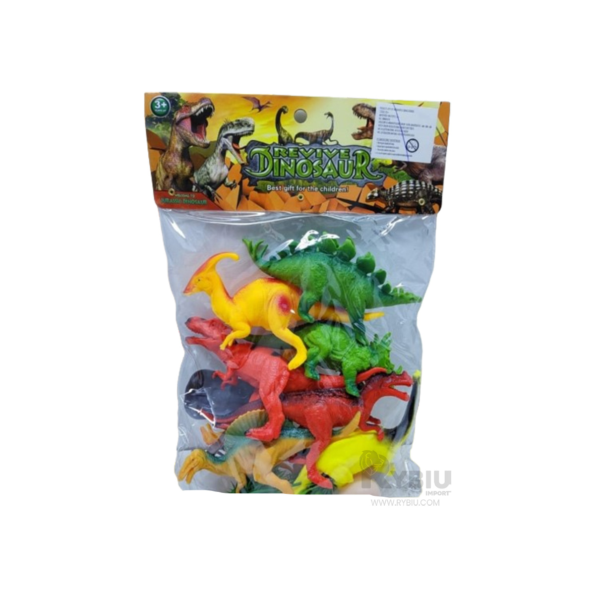 SET FANTASTICO DE DINOSAURIOS MULTICOLOR Y+REGALO AGENDITA - 4