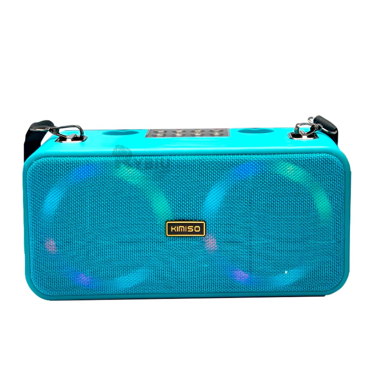 BOCINA RYBIU CON AUDIO PORTATIL EN COLOR CELESTE + REGALO AGENDITA KMS-186 - 2