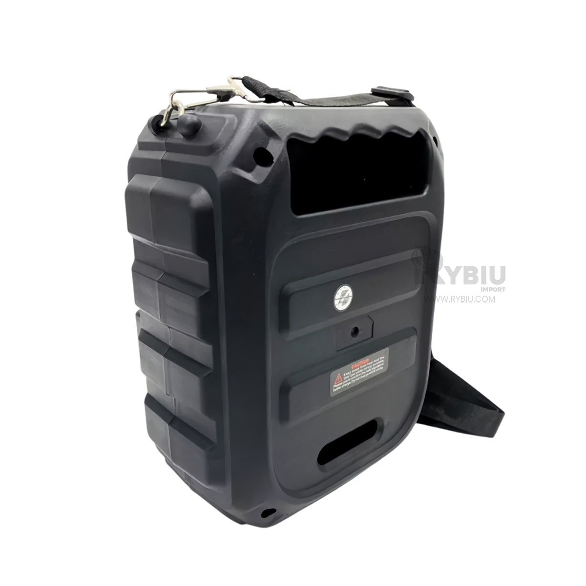 PARLANTE RYBIU DURADERO CON LED NEGRO 6.5'' + PAPEL REGALO KTX-1191 - 2