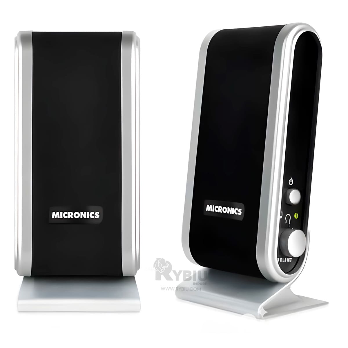 PARLANTE RYBIU PRACTICO MICRONICS KILLER NEGRO + REGALO AGENDITA MIC S320 - 3