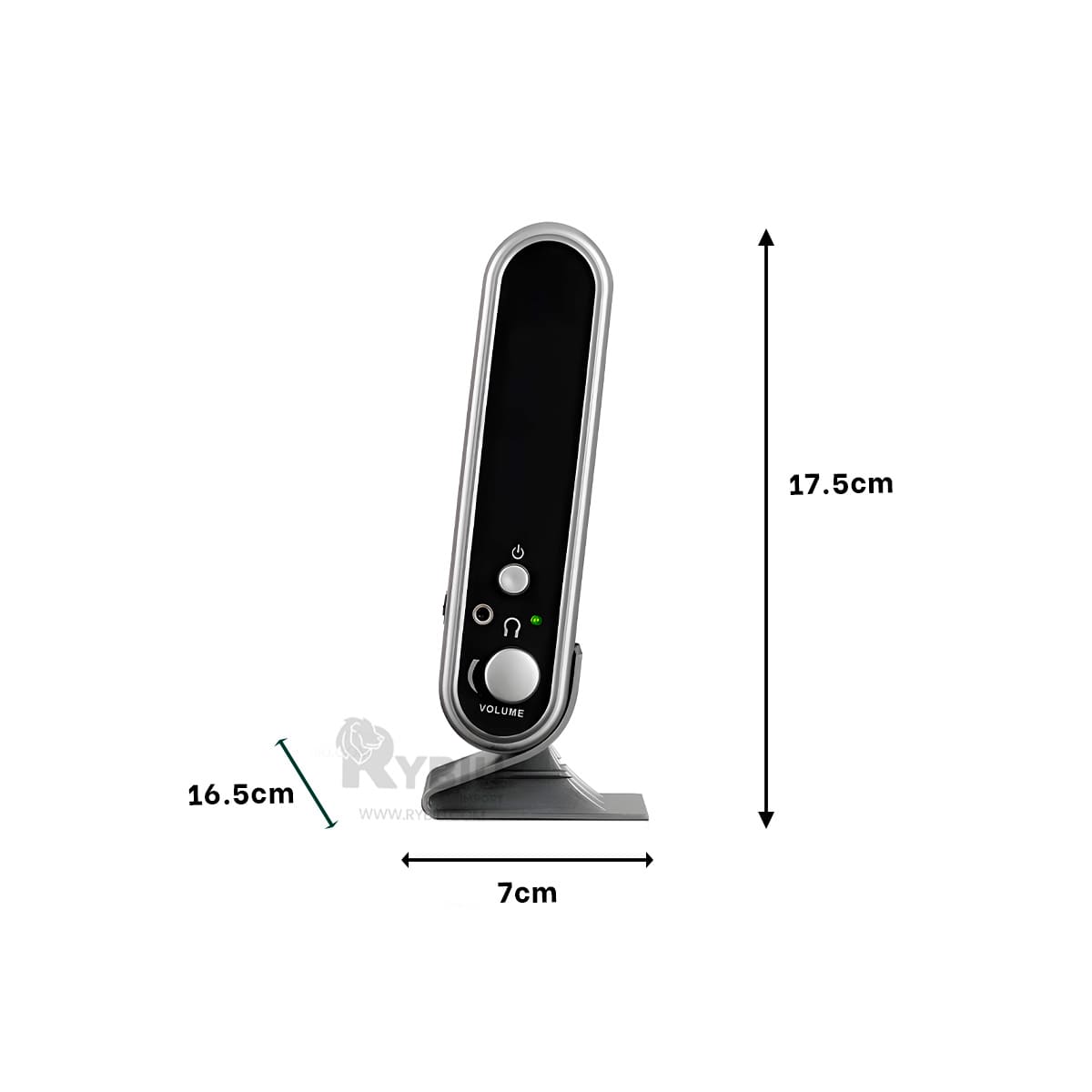 PARLANTE RYBIU PRACTICO MICRONICS KILLER NEGRO + REGALO AGENDITA MIC S320 - 5