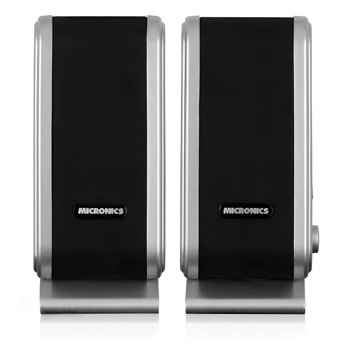 PARLANTE RYBIU PORTATIL MICRONICS EN NEGRO + PAPEL REGALO MIC S320 - 1