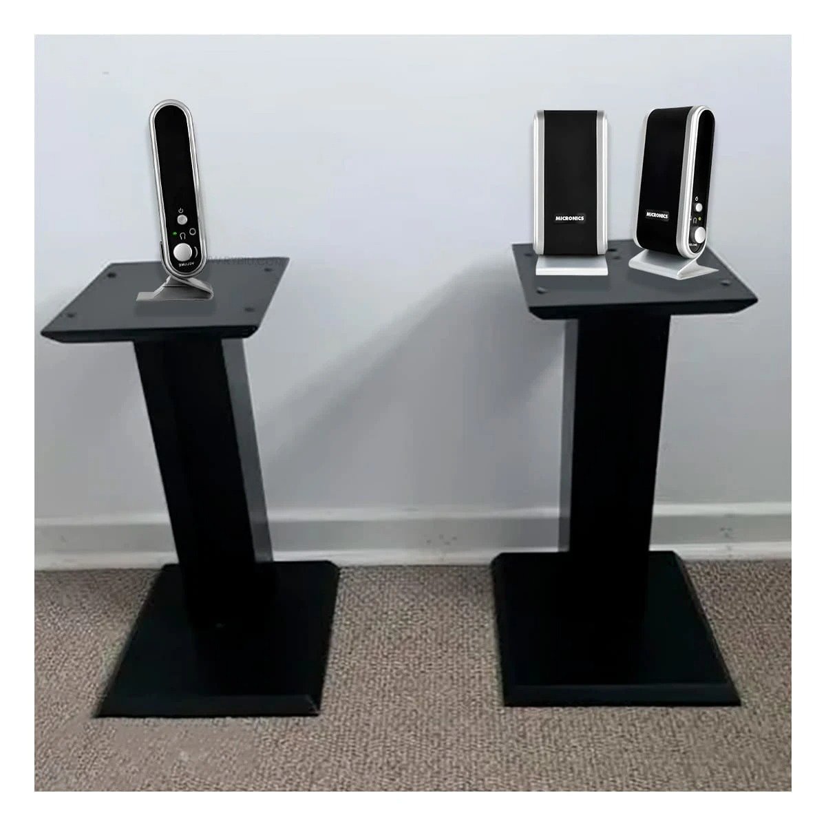 PARLANTE RYBIU PORTATIL MICRONICS EN NEGRO + PAPEL REGALO MIC S320 - 2