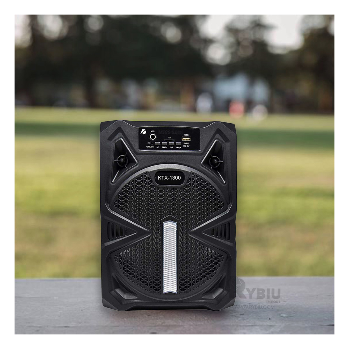 PARLANTE RYBIU COMPACTO MICRONICS KILLER MIC EN NEGRO KTX-1300 - 1