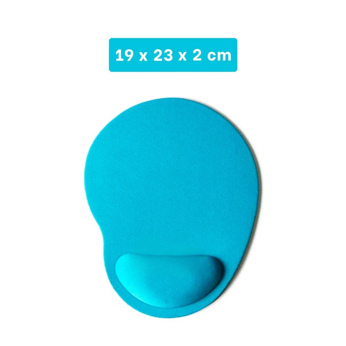 MOUSE PAD RYBIU TE31599 MULTIFUNCIONAL COLOR CELESTE + PAPEL REGALO - 4