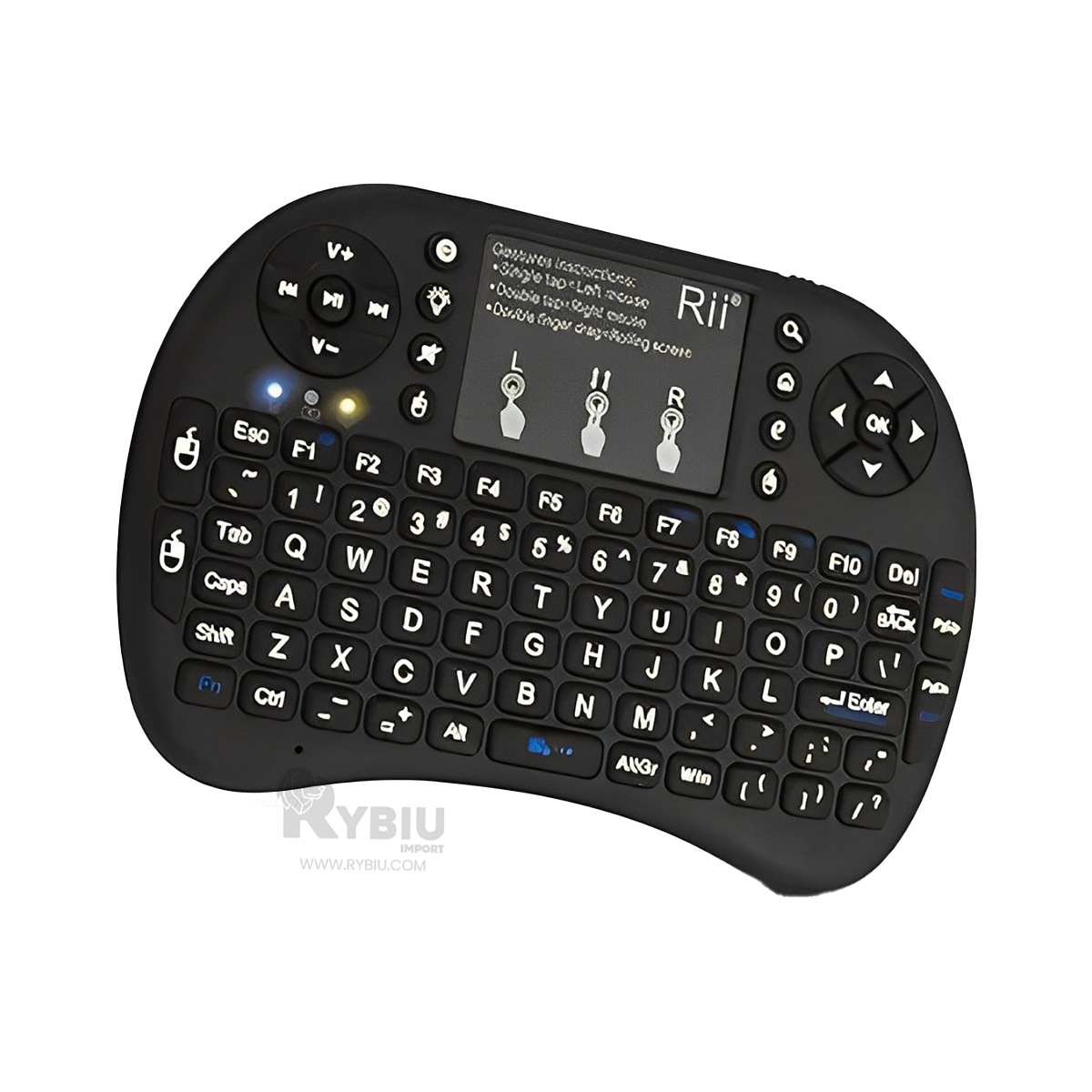 DISPOSITIVO BLUETOOTH RYBIU TACTIL E INTELIGENTE EN NEGRO + REGALO STICKERS TE31589 - 3
