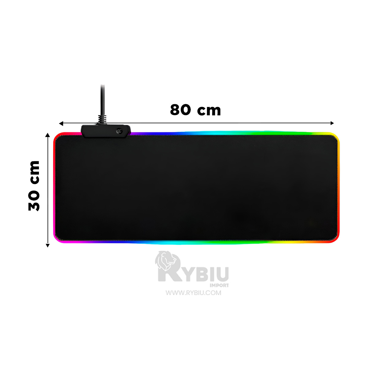 ALFOMBRILLA FUNCIONAL PARA PC NEGRO Y+BANDERITAS ADHESIVAS - 5