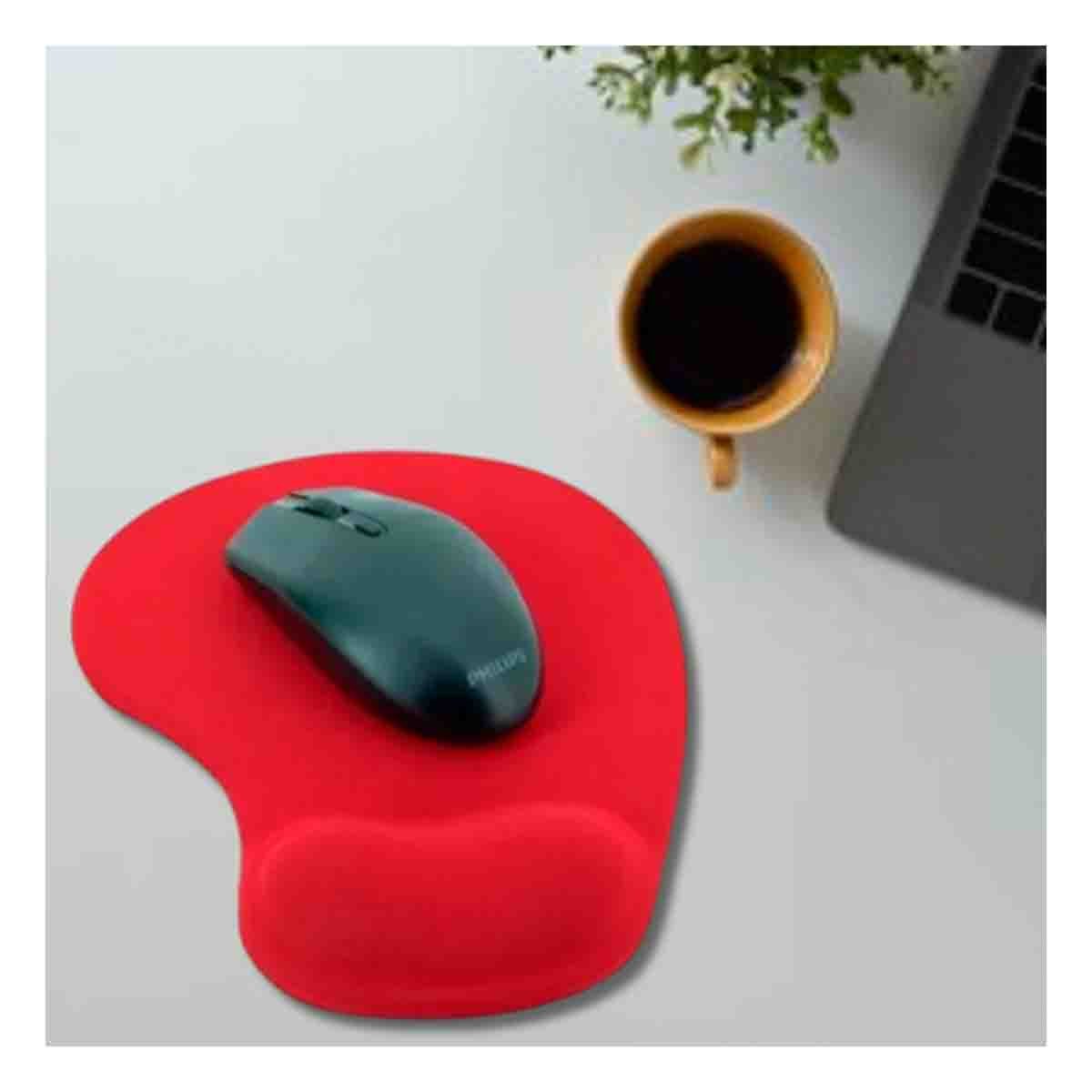 MOUSE PAD RYBIU E31602 MULTIFUNCIONAL COLOR ROJO + PAPEL REGALO - 3