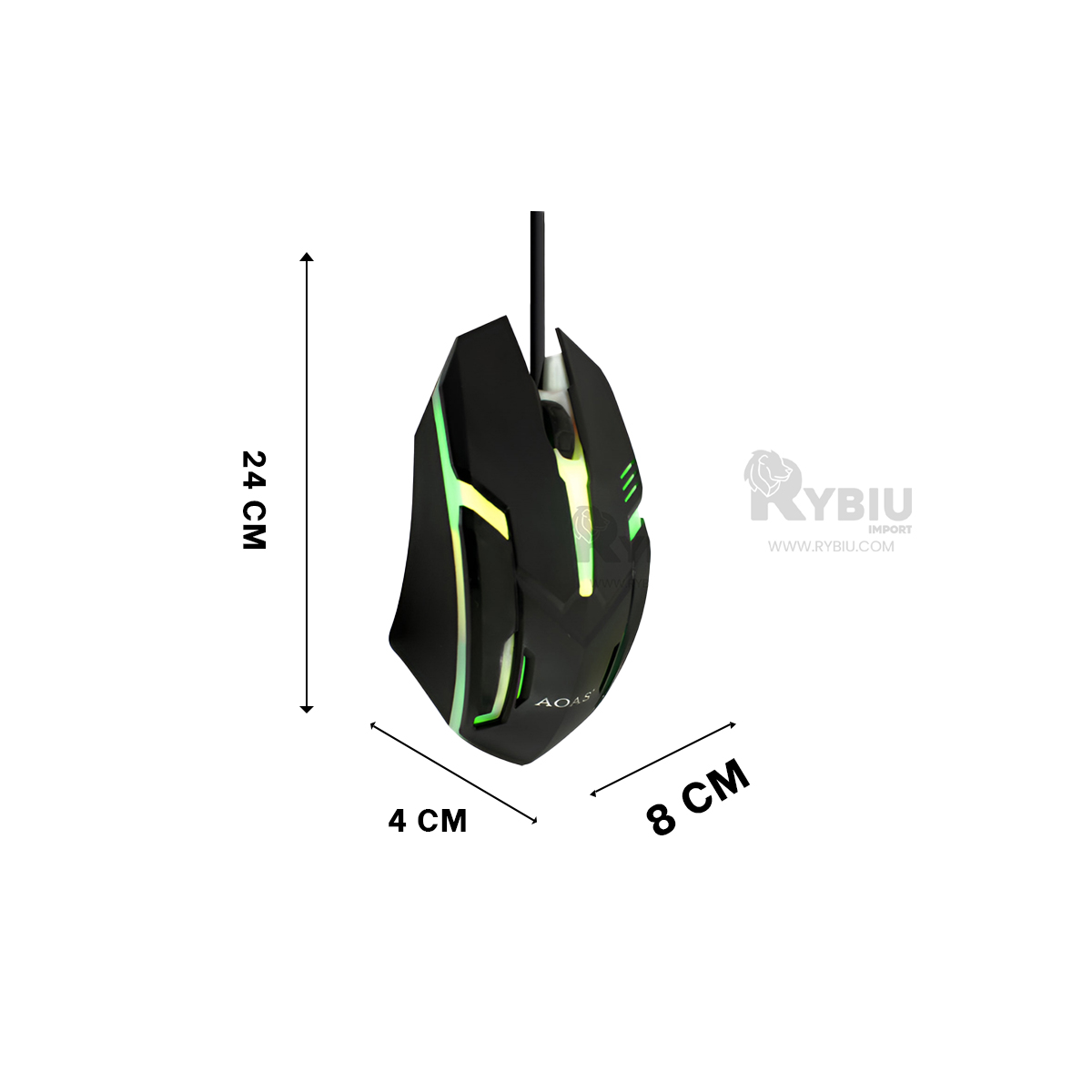RATÓN RYBIU ÓPTICO CON CONEXIÓN EN NEGRO + GIFT MINIAGENDA TE31596 - 5