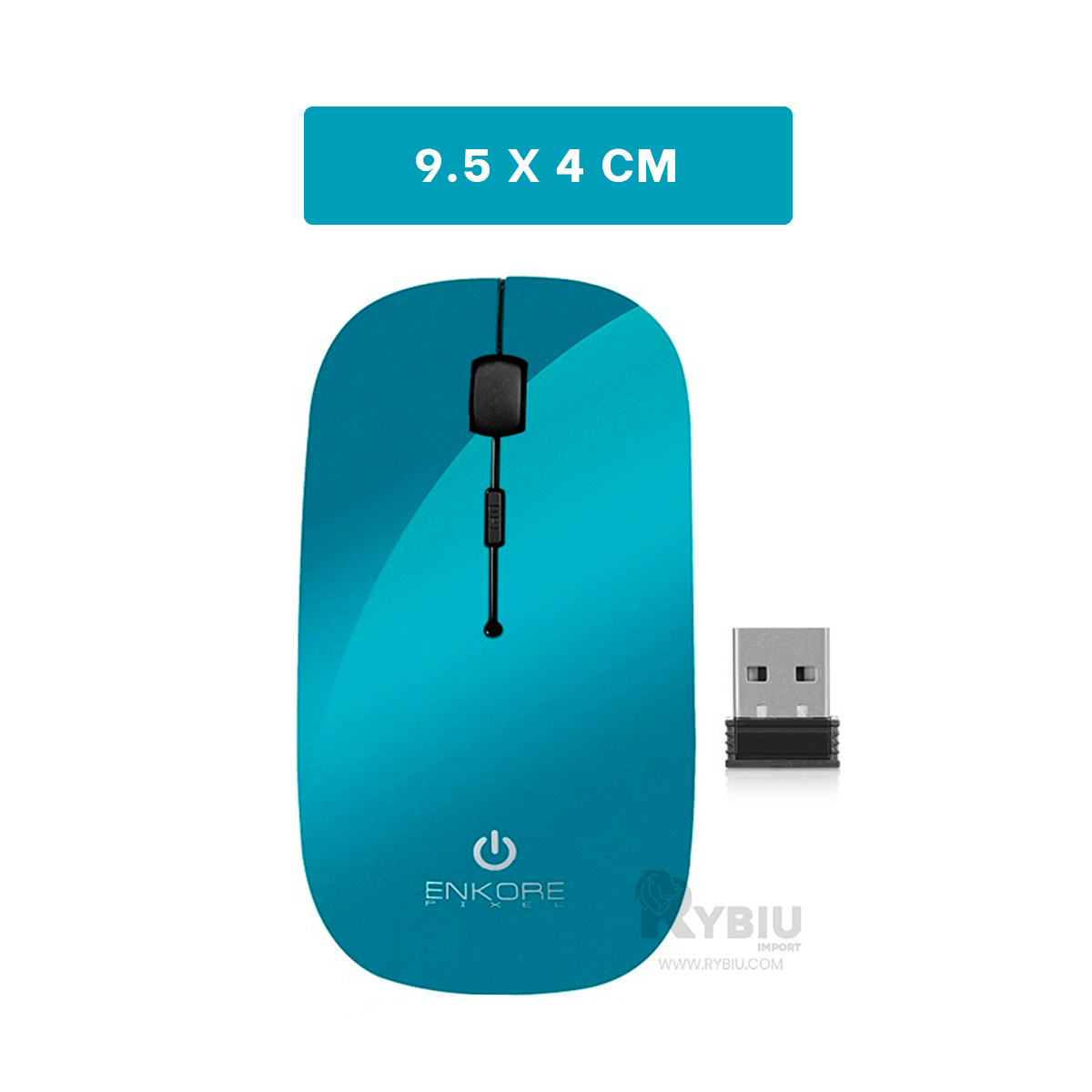 CURSOR RYBIU IDEAL 108WL EN CELESTE + REGALO LIGAS PEINAR - 5