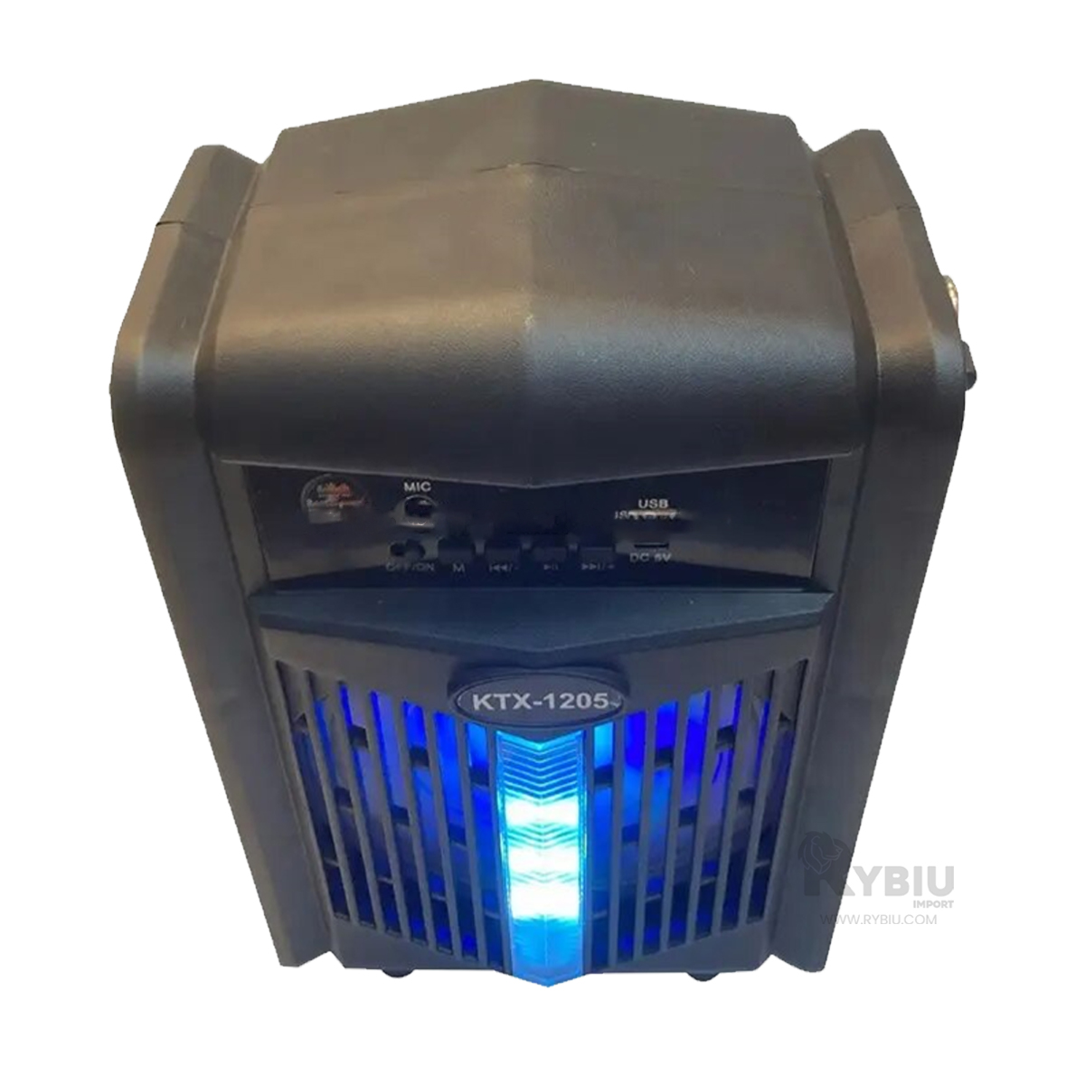 ALTAVOZ RYBIU KTX-1205 BLUETOOTH PERFECTO PARA CASA 6.5 PULG + BANDERITAS ADHESIVAS - 3