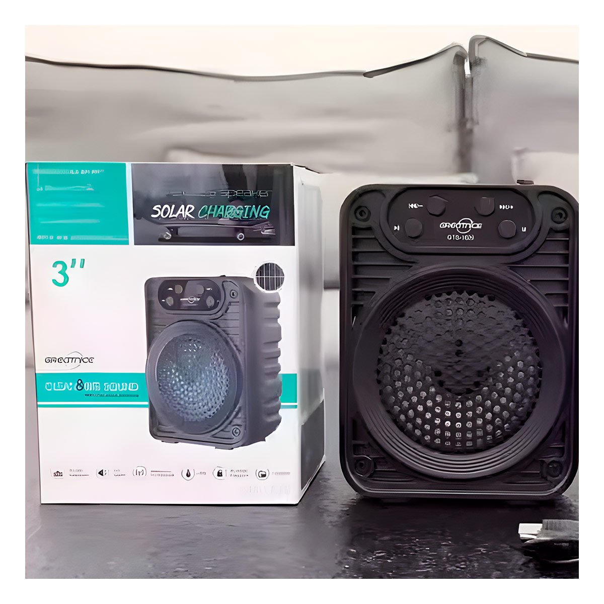 PARLANTE RYBIU KTX-1205 BLUETOOTH CON ALTAVOZ FUERTE 6.5 PULG + REGALO STICKERS - 2