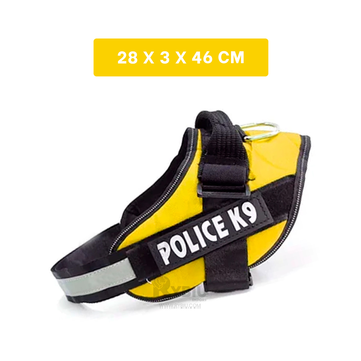 CORREA PERROS MA30957 RYBIU DINAMICA EN TALLA L AMARILLO + GIFT STICKERS - 5
