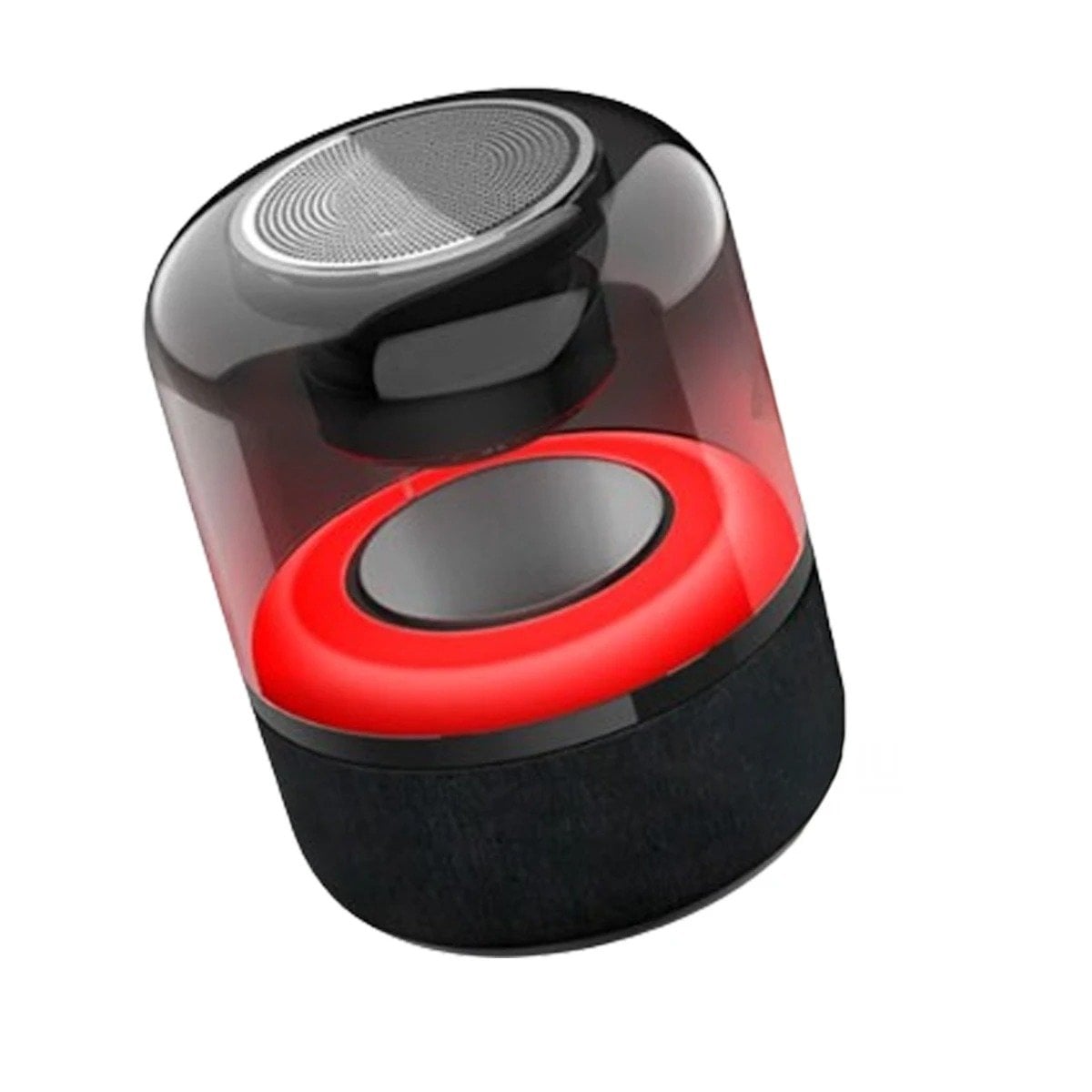 BOCINA WIRELESS PORTATIL CON EFECTO LUMINOSO Y REPRODUCCION FACIL Y+REGALO STICKER - 4