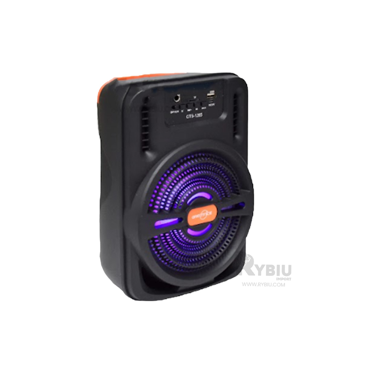 PARLANTE BLUETOOTH RYBIU GTS-1285 ALTAVOZ INTELIGENTE + REGALO LIGAS PEINAR - 3