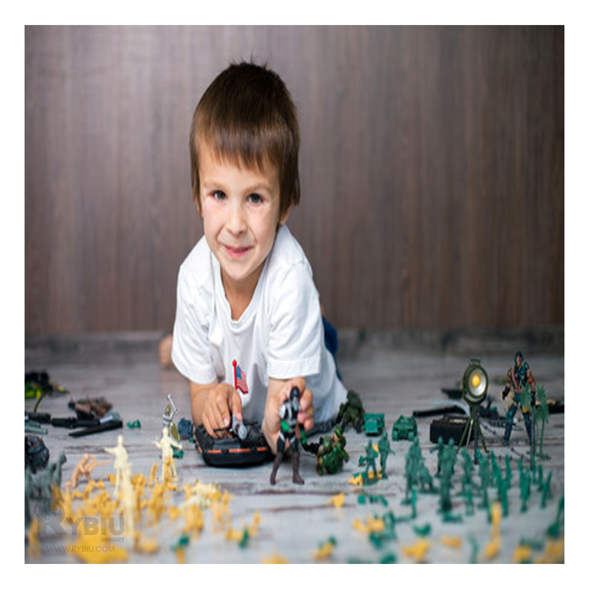 JUGUETE MILITAR NIÑOS EN COLOR VERDE Y+ENVOLTORIO DE REGALO - 3