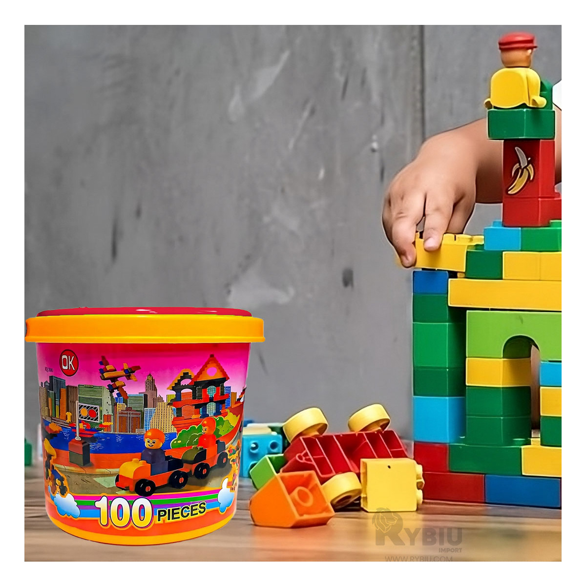 BLOQUES PARA INFANTES EN MULTICOLOR Y+ENVOLTORIO DE REGALO - 2