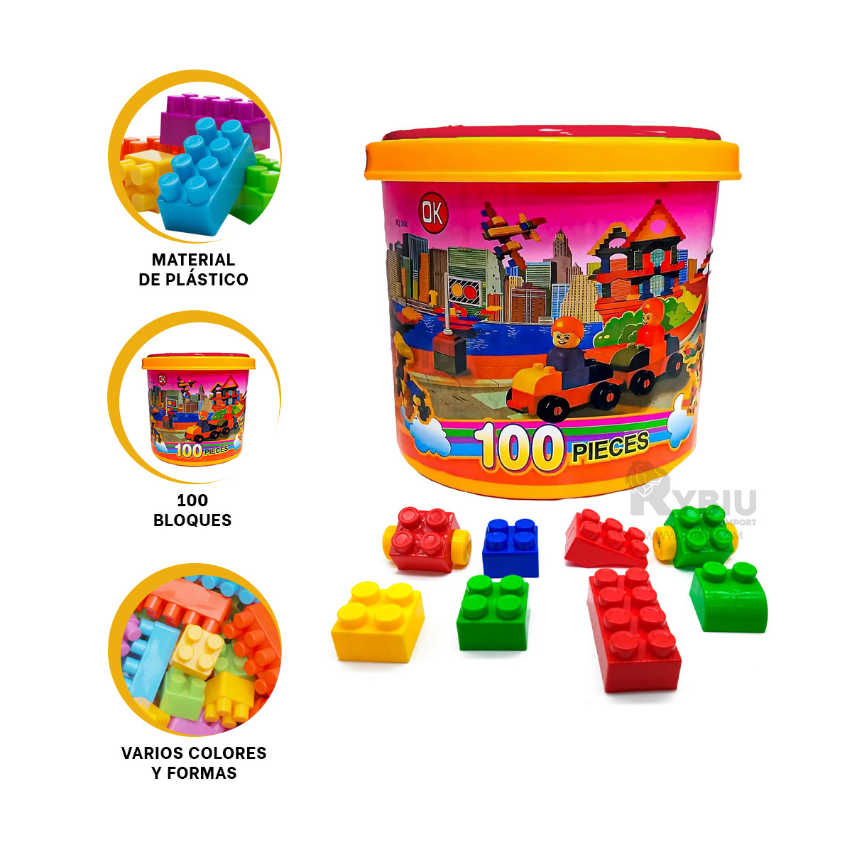 JUEGO PARA NIÑOS EN MULTICOLOR Y+PAPEL DE REGALO - 4