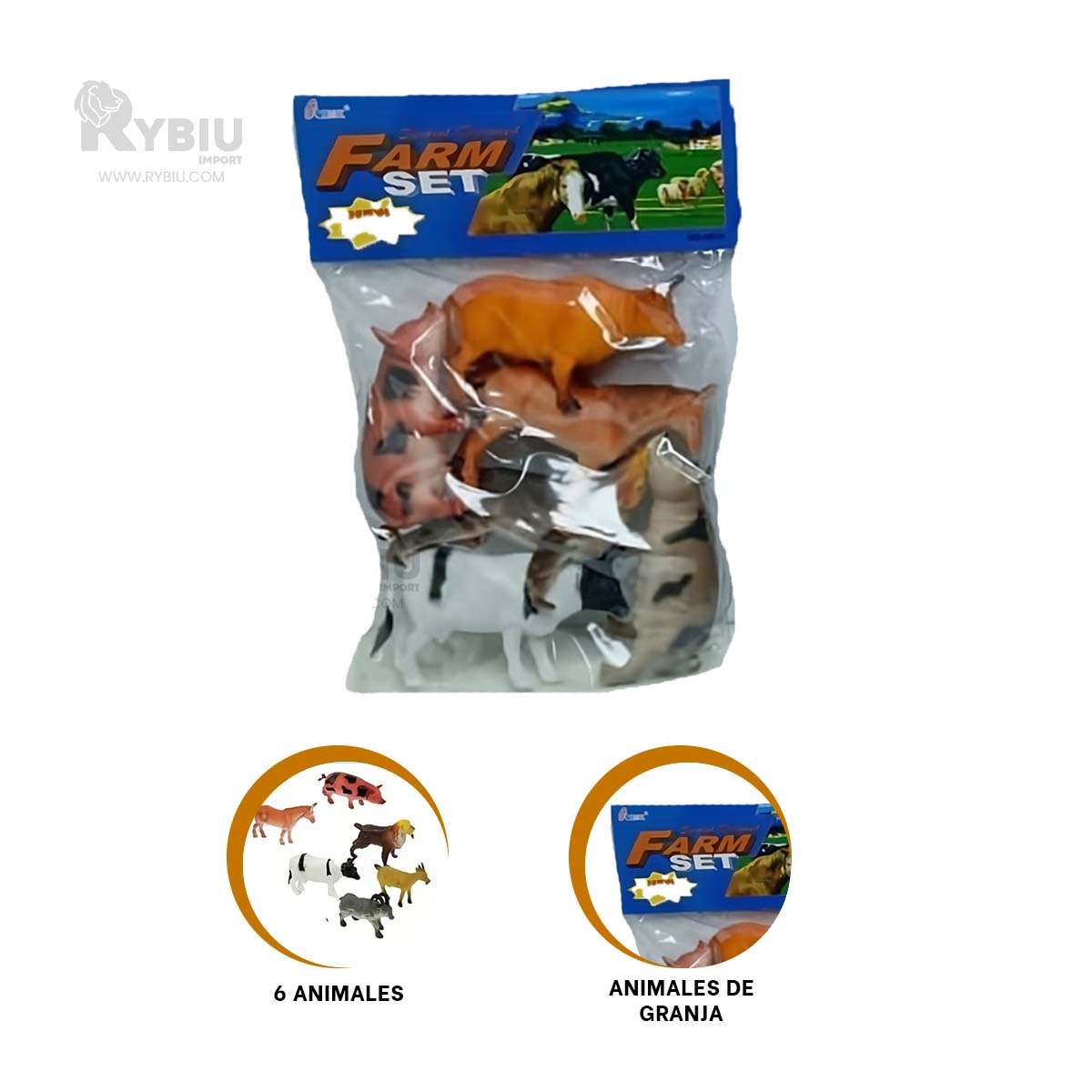 KIT ANIMALITOS DIDACTICOS MULTICOLOR Y+BANDERITAS ADHESIVAS - 4