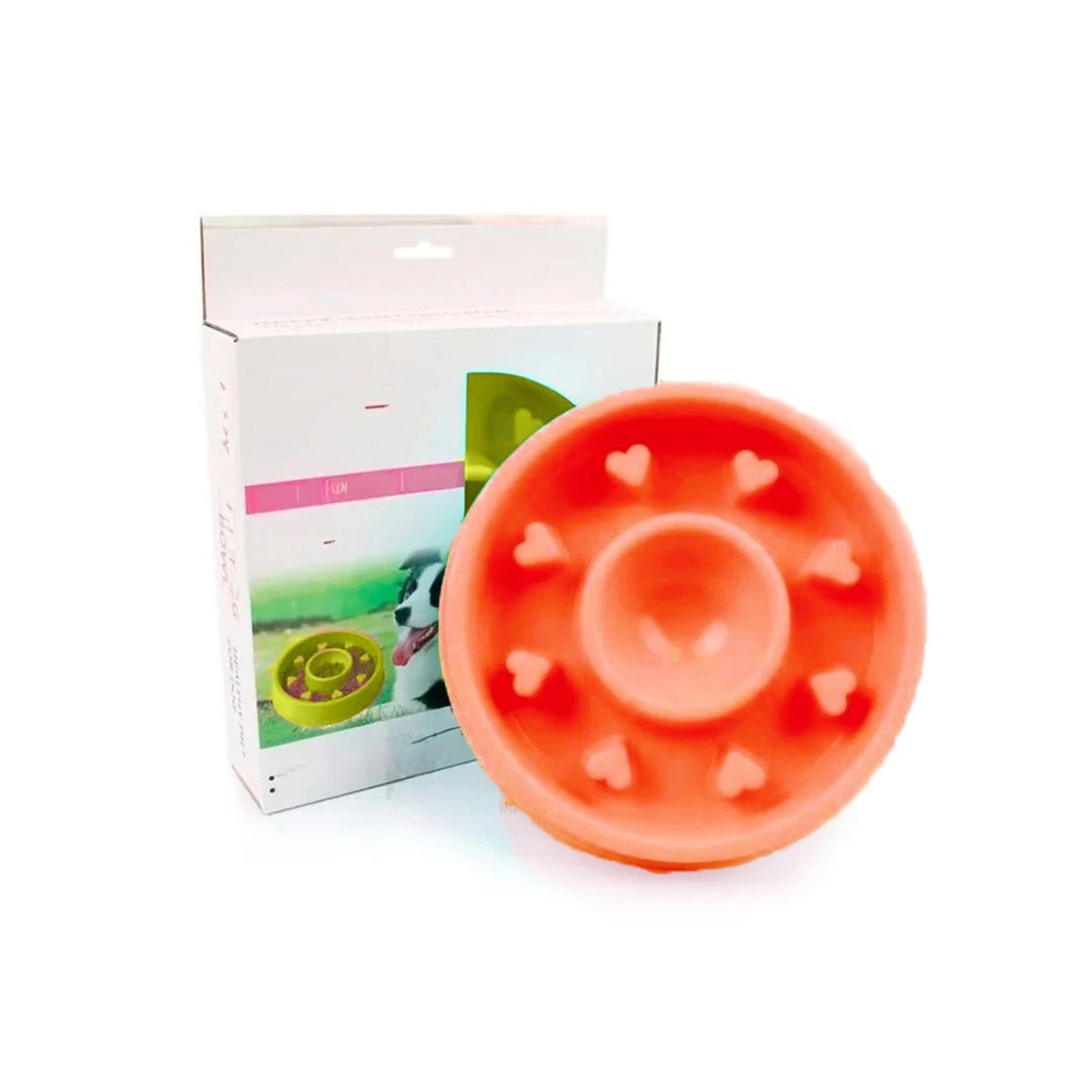 RECIPIENTE CIRCULAR ANTIESTRES ROJO PARA ALIMENTACION CONTROLADA - 3