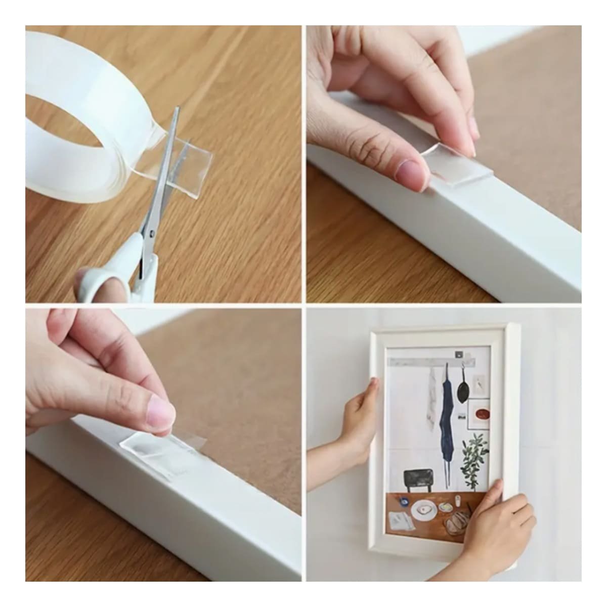 ROLLO MULTIFUNCIONAL DOBLE CONTACTO DE 3 METROS RESISTENTE Y FUERTE Y+POST IT - 1