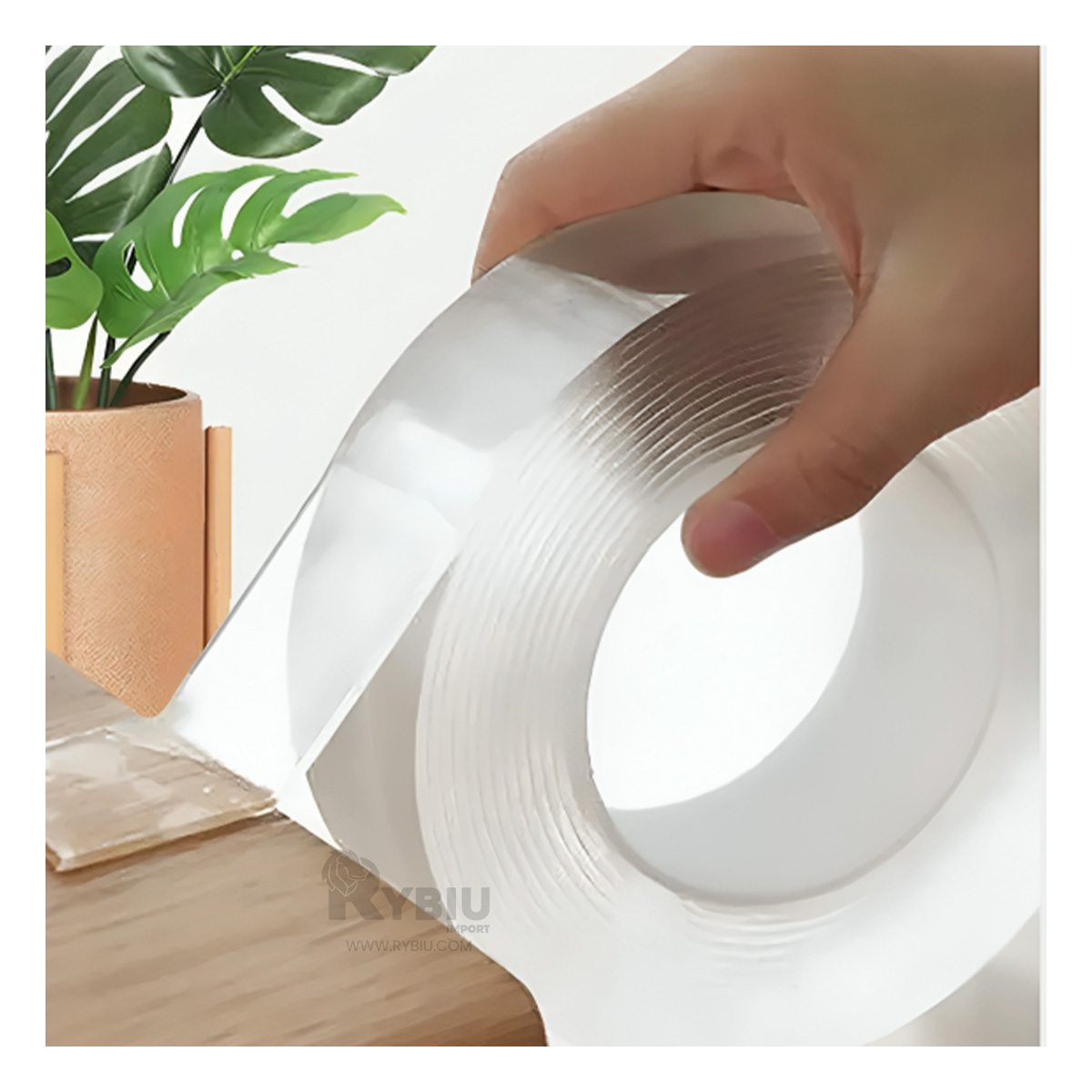 ADHESIVO DURABLE EN TRANSPARENTE Y+ENVOLTORIO DE REGALO - 4