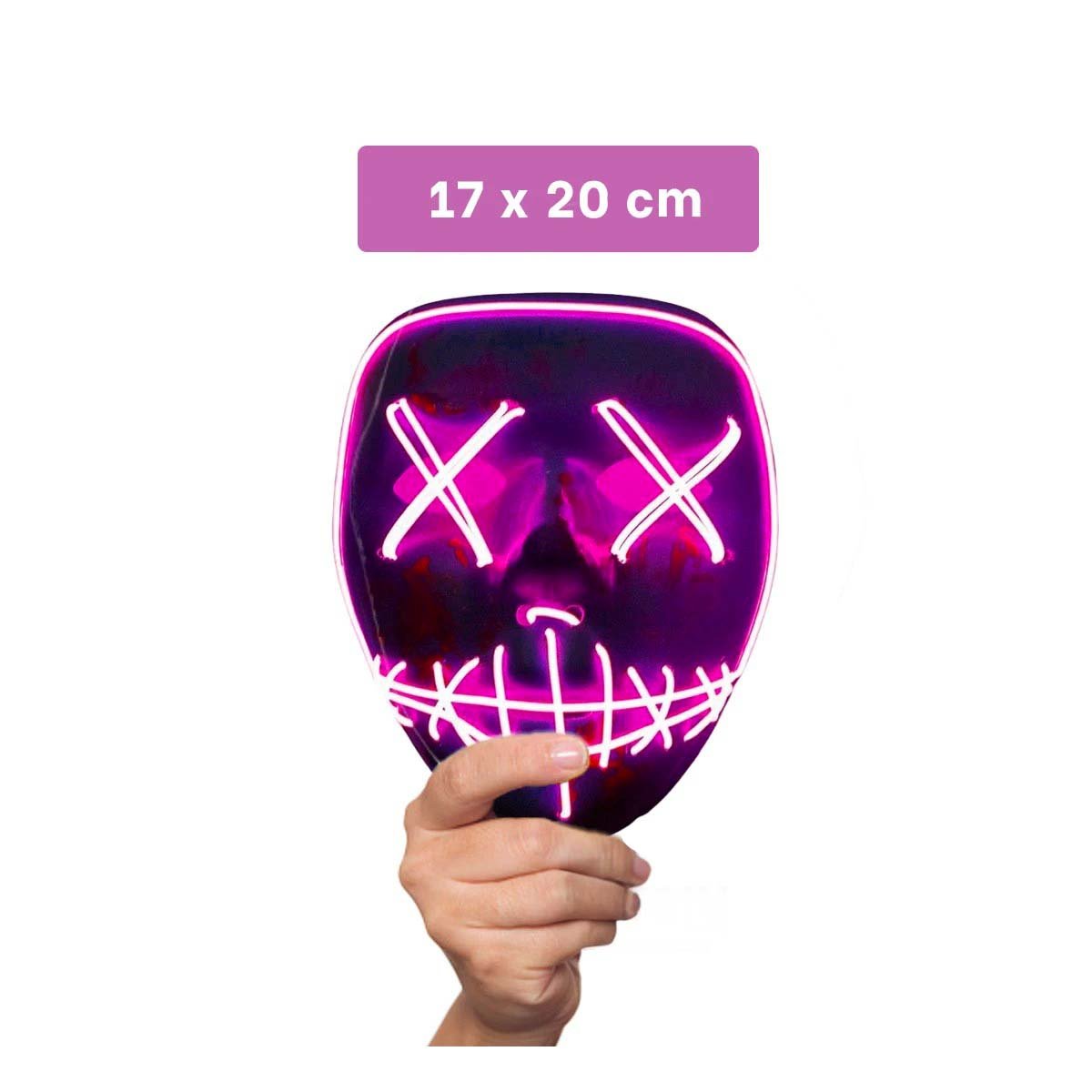 MASCARAS RYBIU FI32672 FUCSIA MASCARA VERSATIL + REGALO STICKERS - 4