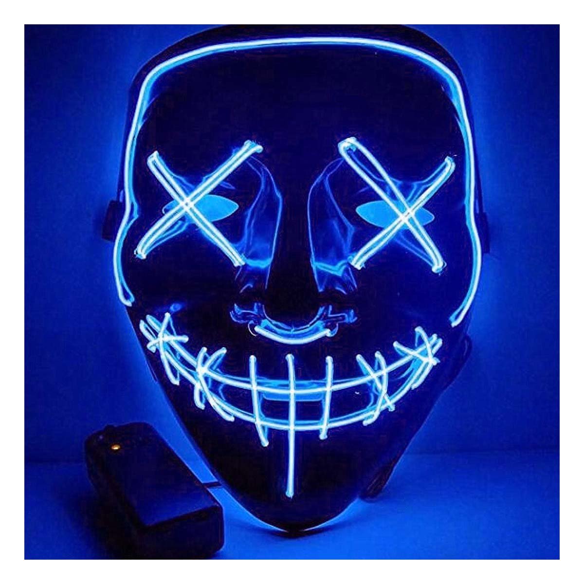 MASCARAS RYBIU FI32677 AZUL MASCARA VERSATIL + REGALO STICKERS - 5
