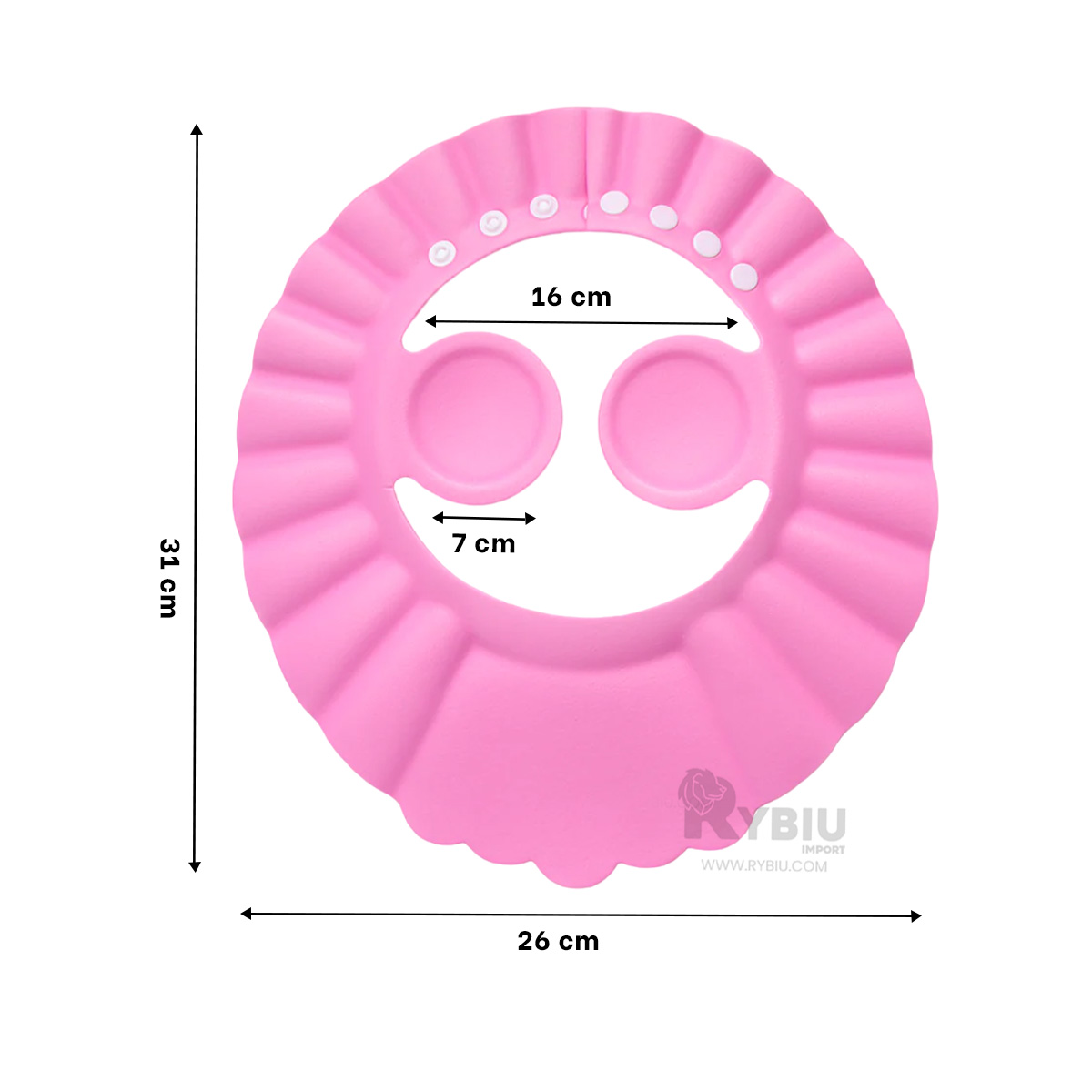 SOMBRERO RYBIU ACUATICO PEQUEÑOS ROSADO + REGALO AGENDITA - 5