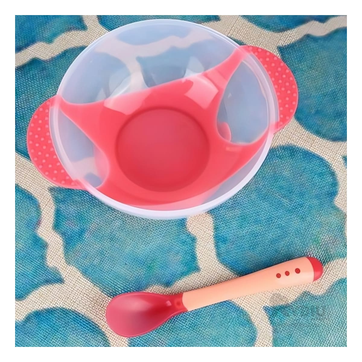 TAZON RYBIU TAPA PROTECTORA BEBE ROJO + REGALO AGENDITA - 2