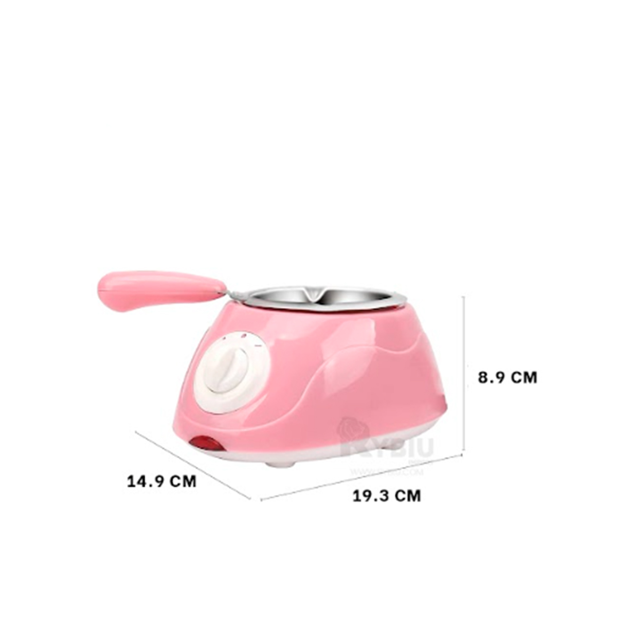 OLLA RYBIU EL30708 CAZUELA FONDUE CHOCOLATE ROSADO + REGALO AGENDITA - 5