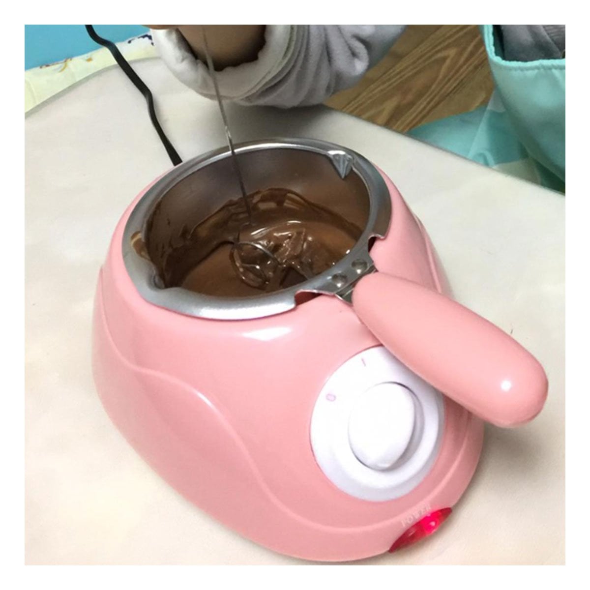 OLLA RYBIU EL30708 CACEROLA BUENA CHOCOLATE TONO ROSADO + LIGAS REGALO - 2