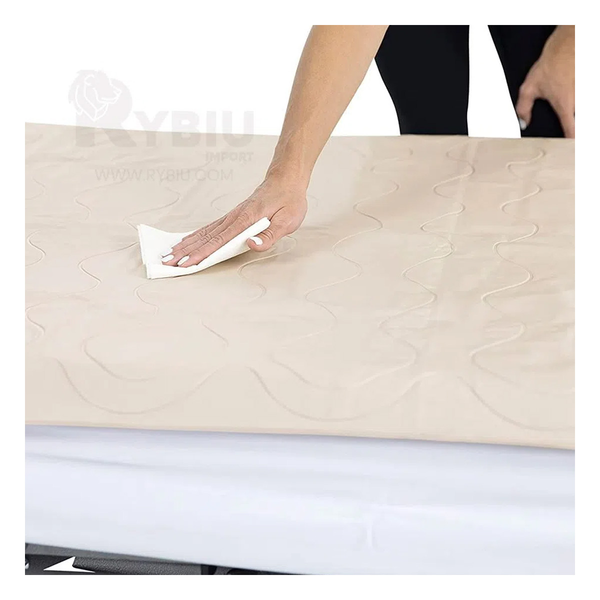 SUPERFICIE DE ALTA CALIDAD EN BEIGE Y+BANDERITAS ADHESIVAS - 4