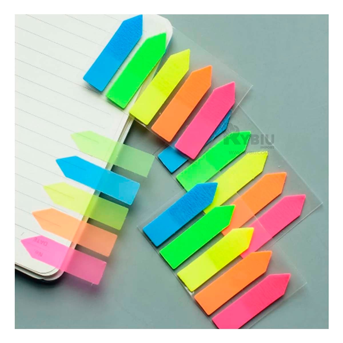 POST IT 5 CUTE Y UTILES EN TONOS Y+REGALO LIGAS PARA PEINAR - 4
