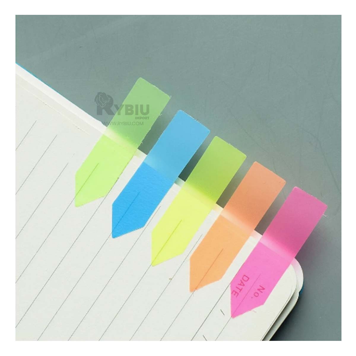 HOJAS DINAMICAS MULTICOLOR EN TRANSPARENTE Y+REGALO AGENDITA - 1