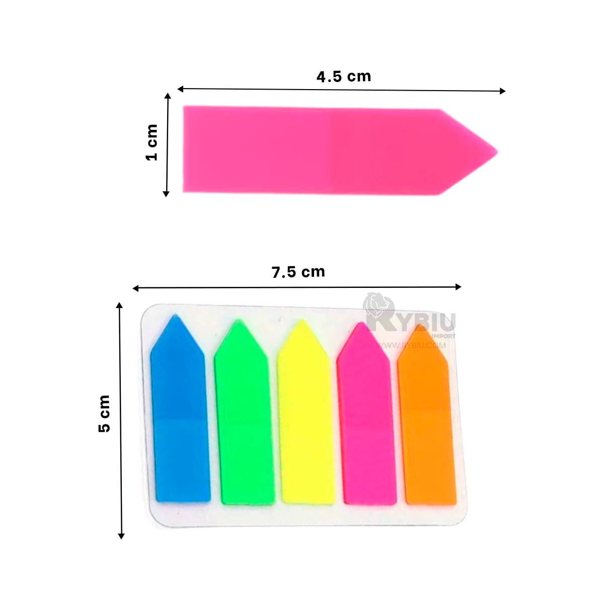 NOTAS PEGA PEGA 5 PEQUENO EN TRANSPARENTE Y+PAPEL DE REGALO - 5