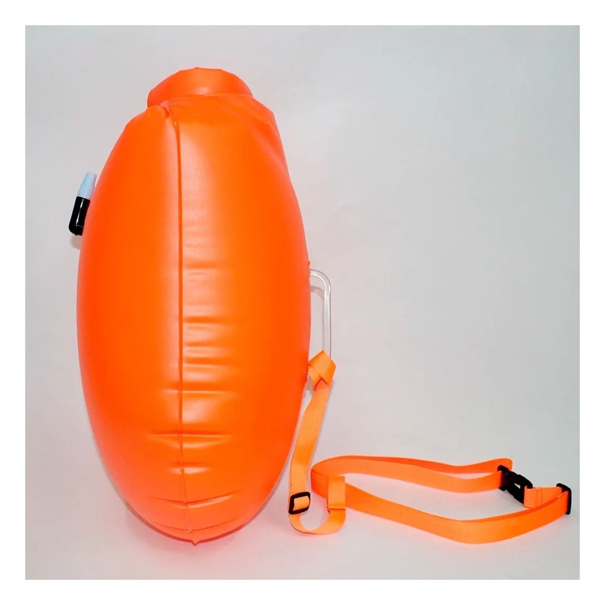 FLOTANTE INFLABLE LIGERO SALVAVIDAS CON MOCHILA ANARANJADO PARA NIÑOS Y+LIGAS REGALO - 1