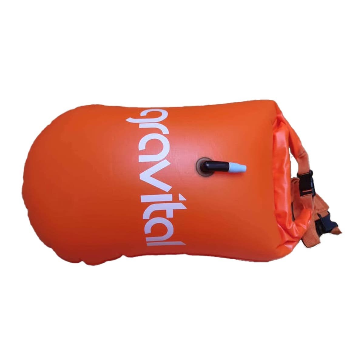 FLOTANTE INFLABLE LIGERO SALVAVIDAS CON MOCHILA ANARANJADO PARA NIÑOS Y+LIGAS REGALO - 3