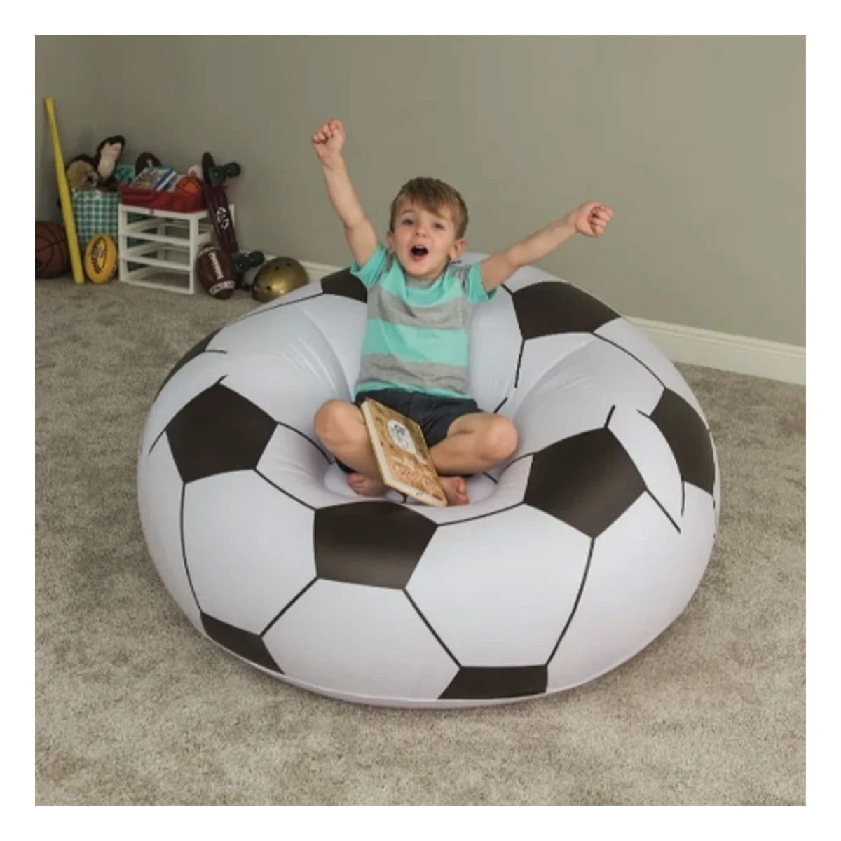 IMPLEMENTO INFLABLE PARA SALA O TERRAZA Y+PAPEL REGALO - 2
