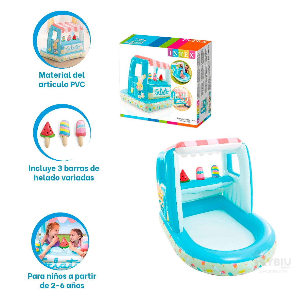 PISCINA JUVENIL INTERACTIVO Y PLACENTERO Y+REGALO AGENDITA - 3