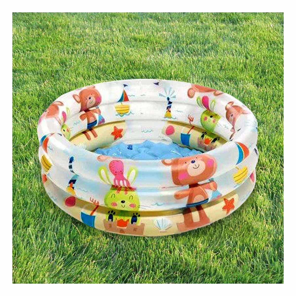 AREA DE AGUA INFLABLE CON OSITOS PARA JUEGOS EN CASA Y+LIGAS REGALO - 1