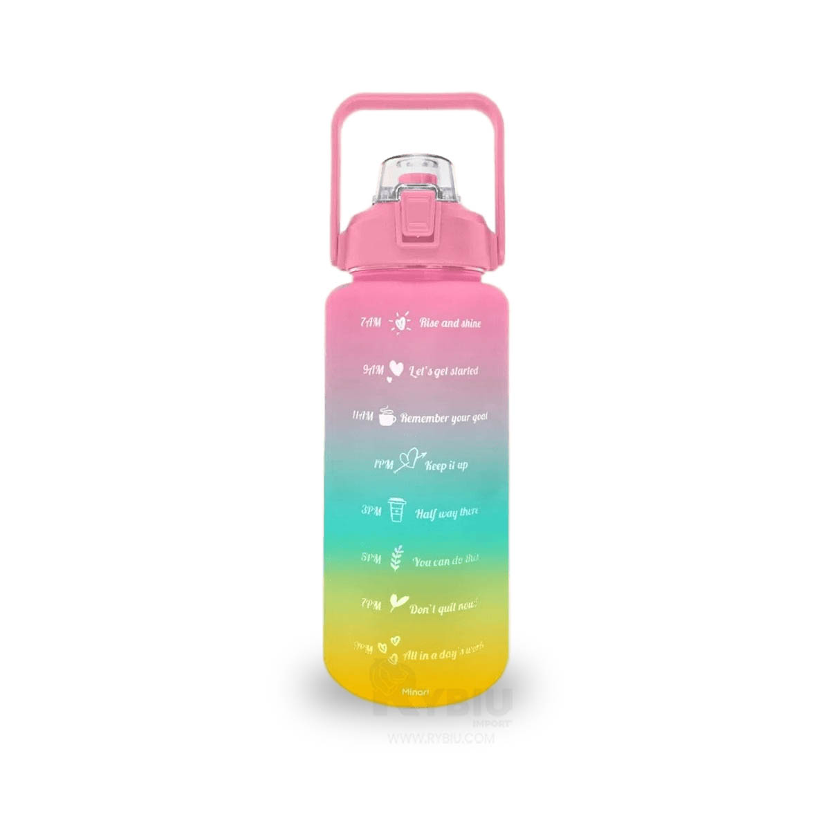 TOMATODO RYBIU NA5380V CONTENEDOR FUNCIONAL EN MULTICOLOR 2LT + REGALO AGENDITA - 1
