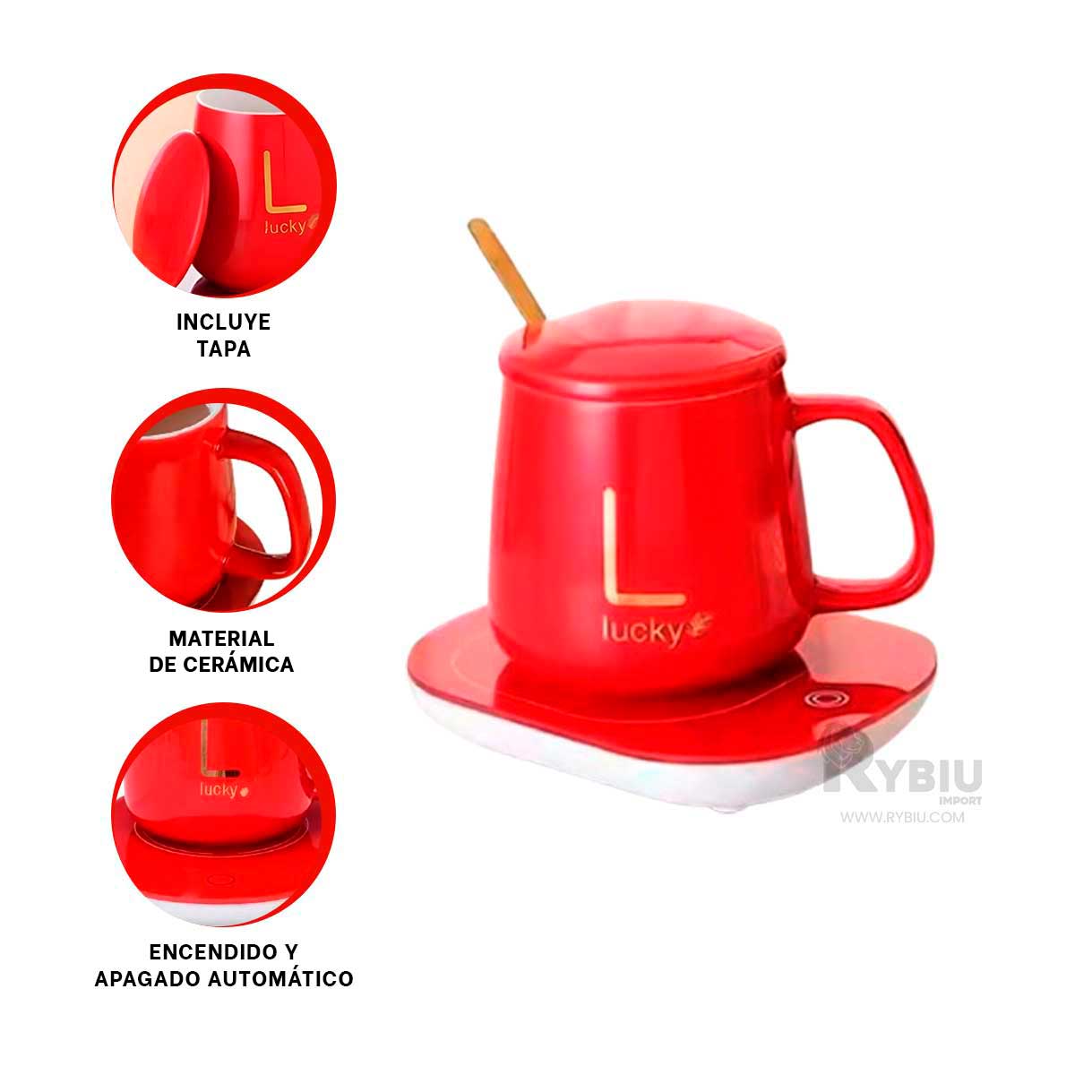 SET RYBIU BONITO ROJO + REGALO LIGAS PEINAR - 3