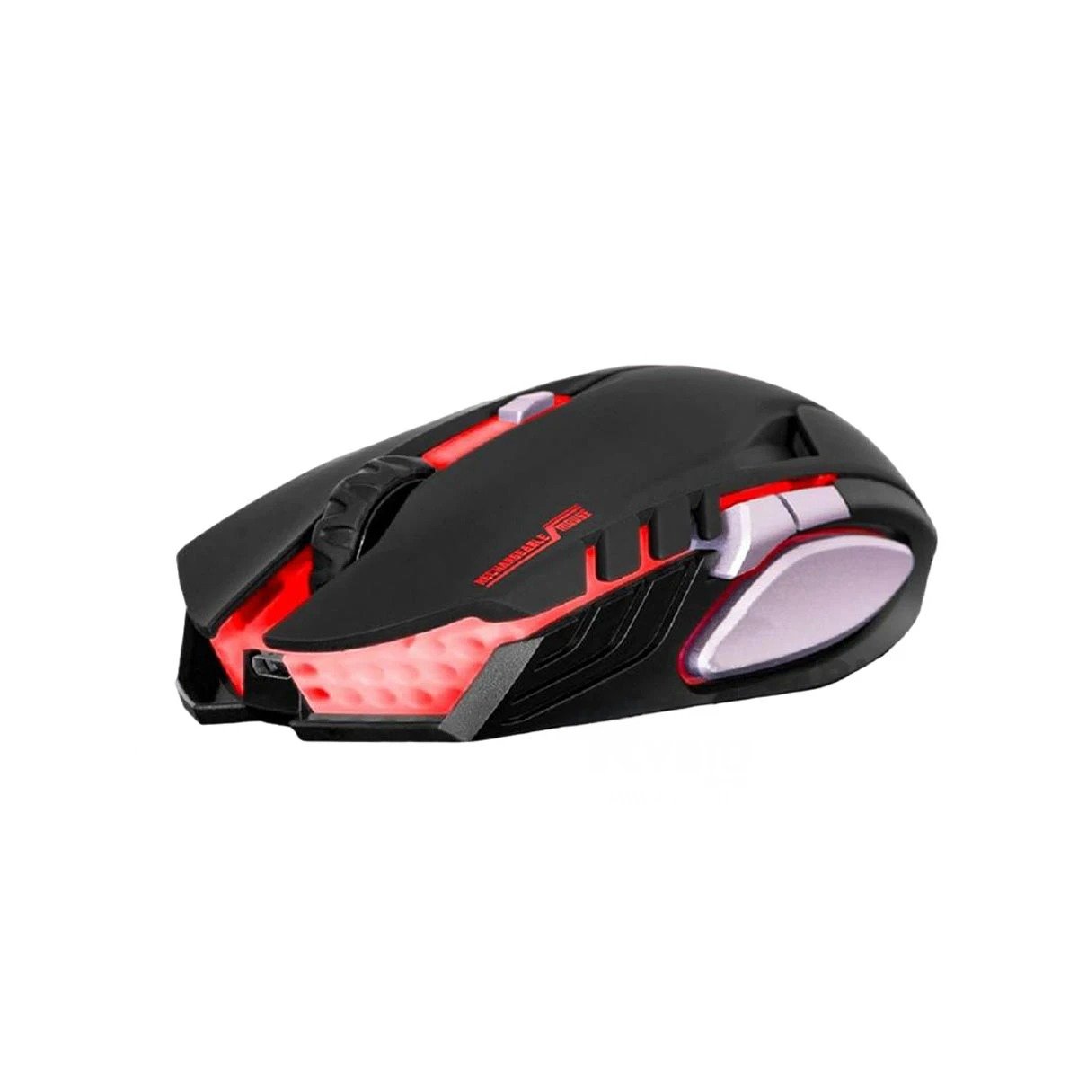 MOUSE GAMER INALÁMBRICO RYBIU M834 NEGRO CURSOR FUNCIONAL + LIGAS REGALO - 3