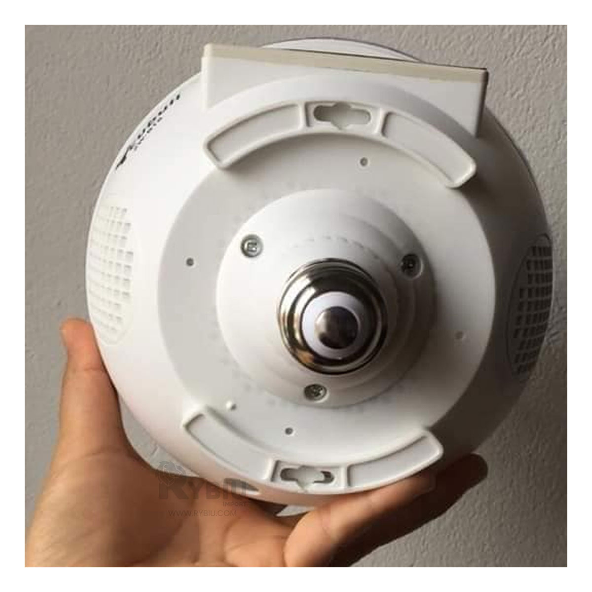 PARLANTE BLUETOOTH RYBIU TE29441 COMPACTO COLOR BLANCO + BANDERITAS ADHESIVAS - 1